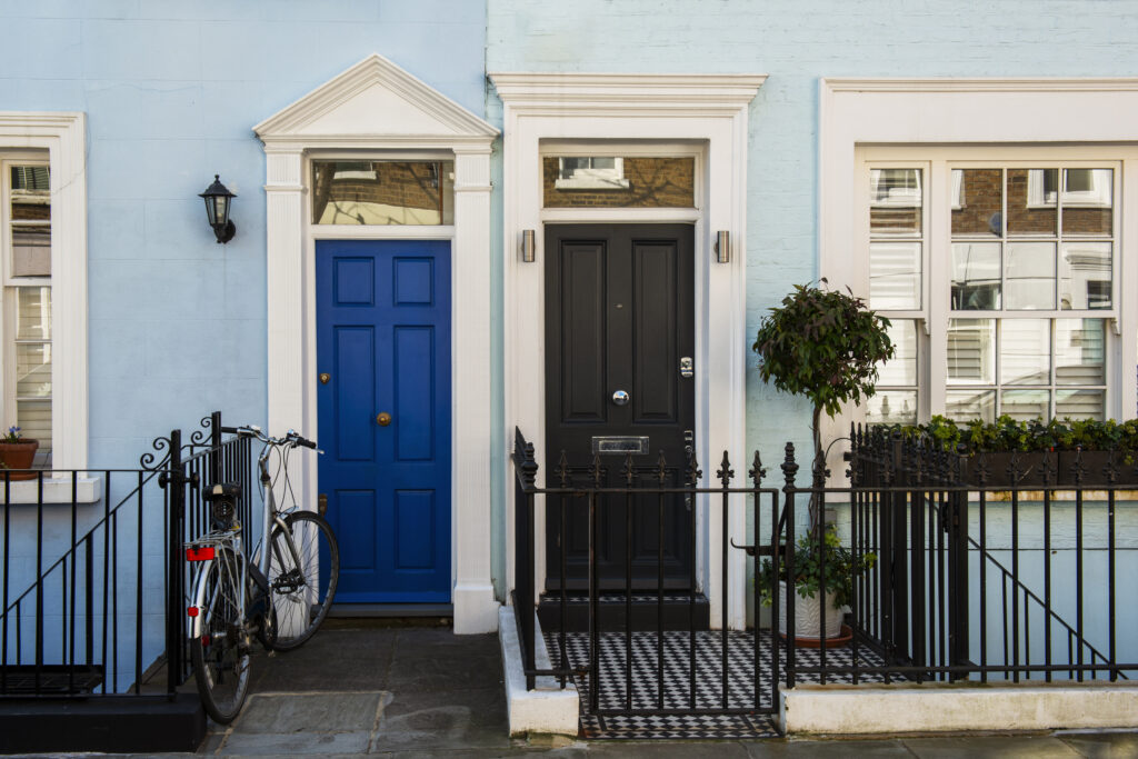 Landlords rental house in summer